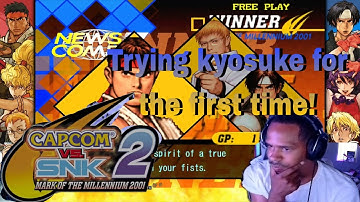 I RETURN TO PLAY KYOSUKE!| Capcom vs SNK 2