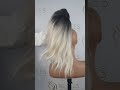 شعر بلاتين فالطويل ولقصير 😍 coupe de cheveux platine longue et courte