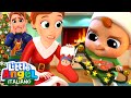 Facciamo L'albero Di Natale Insieme 🎄🎅 Cartoni Animati & Canzoni Bambini | Little Angel Italiano
