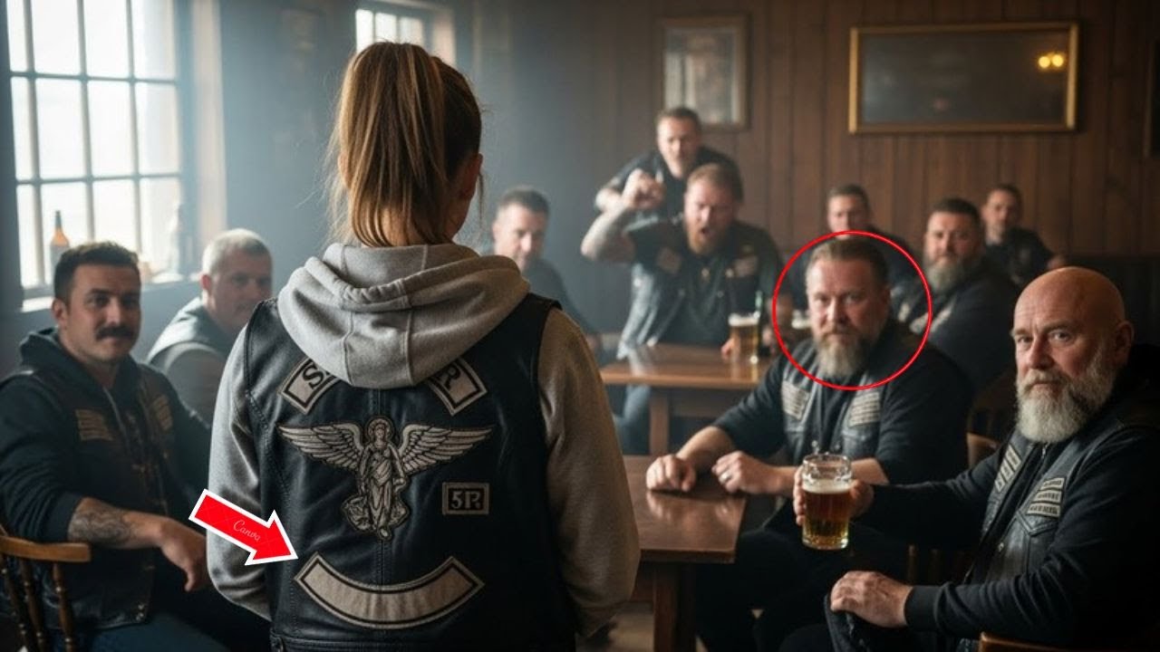 Die Biker lachten über das Jackett des Teenagers – bis sie das Abzeichen sahen.