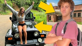 Katie's Stolen Car Was Found | Ryan's Last Day of High School