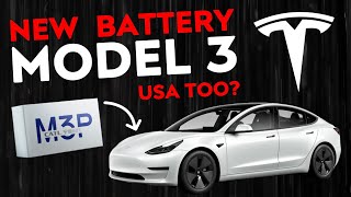 Tesla Model 3 Highland Refresh will have M3P Batteries | 10% Range Boost