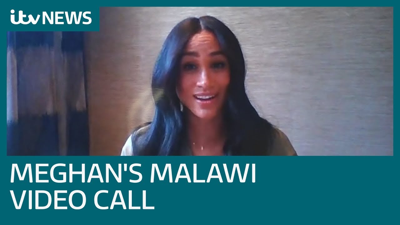 Meghan pays tribute to Malawi female education advocates in video call | ITV News