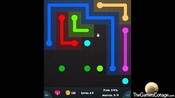 Flow Game Level - 219 [7x7] Basic Pack Connect the Dots