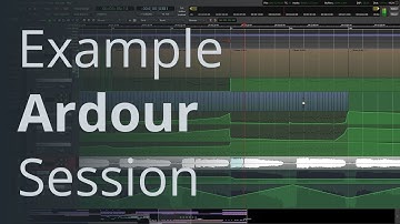 Example Ardour Session: "Learning Ardour" by unfa