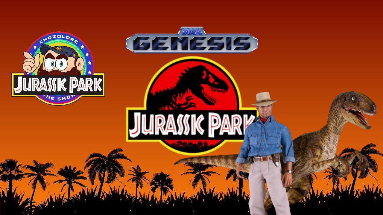 Jurassic Park (Sega Genesis) - Part 2 The Raptor - YouTube