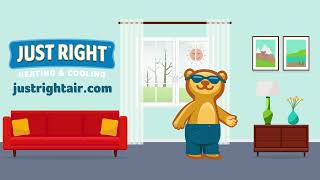 Just Right Heating & Cooling Animation Ad 4 by Just Right Heating & Cooling 52 views 1 year ago 8 seconds