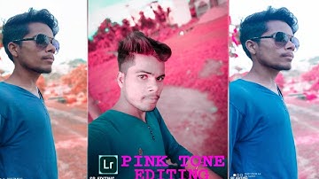PINK TONE - Lightroom Mobile Editing Tutorial 🔥| Pink Color Correction Tutorial In Literoom