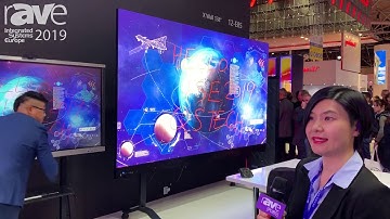ISE 2019: QSTECH Shows X Wall 138" LED Display with 1.5mm Pixel Pitch