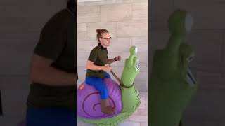 Be A Gentle Snail To Fight Against Quick Life Rhythm Halloween Ride On Snail Inflatable Costume