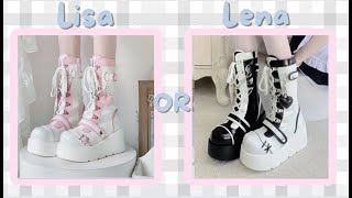 Lisa or Lena (shoes edition 👟)