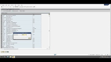 SAP TCode -- "SPRO_Admin"