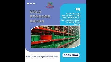 Maximize Cold Storage Efficiency with Industrial Racking Solutions #ColdStorageRack #IndustrialRacks