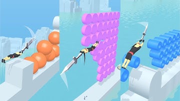 Rolly Slice! Very Satisfying And Relaxing ASMR Slicing Game