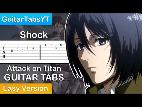 Attack-on-Titan-S4-ED---Shock-Guitar-Tutorial-[TABS]-(Easy)-/-Shingeki-no-K