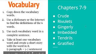Hatchet Chapter 9 Powerpoint