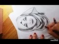 Beautiful Hijab Girl Drawing