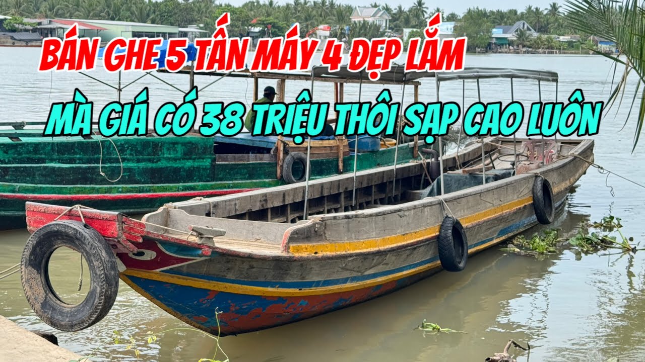 Bán Ghe Câu 5 Tấn Máy 4 Weichai Số Vàng Chỉ 38 Triệu 0923,5555,97 Tâm| Tâm Vlog 
