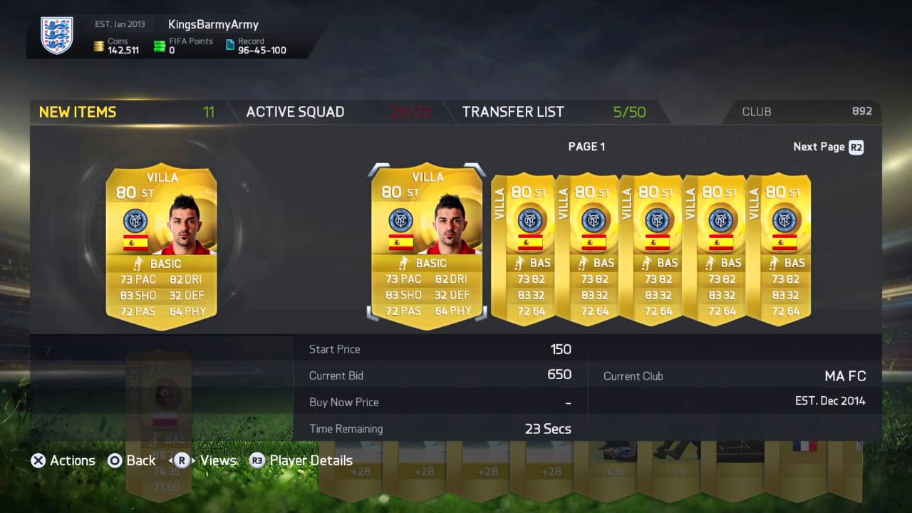 FIFA 15 5 Rare Gold Gold Pack Opening YouTube