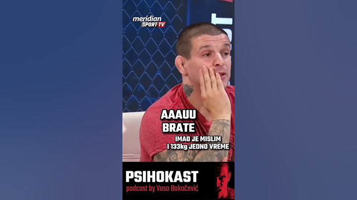 PSIHOKAST: Antonio Plazibat je međed od 130 kila, to je neverovatno!