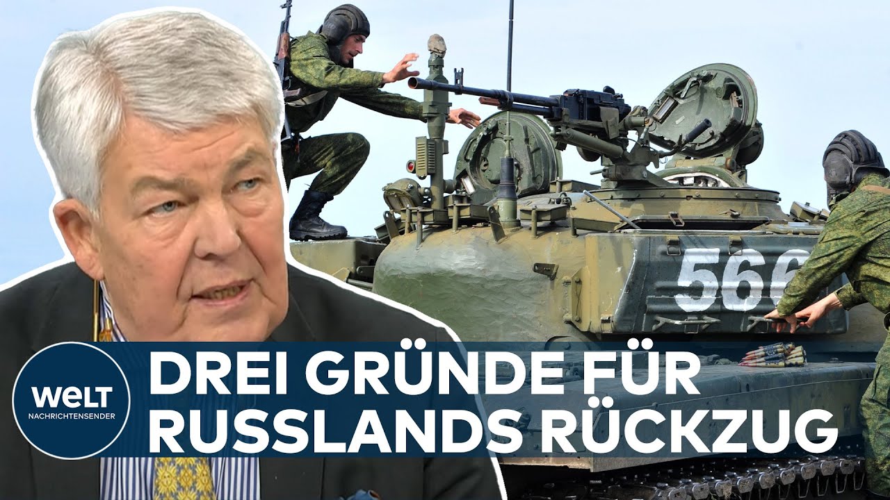 RUSSISCHER RÜCKZUG: Kiew atmet auf - Sorge vor Großoffensive in der Ostukraine | WELT Thema