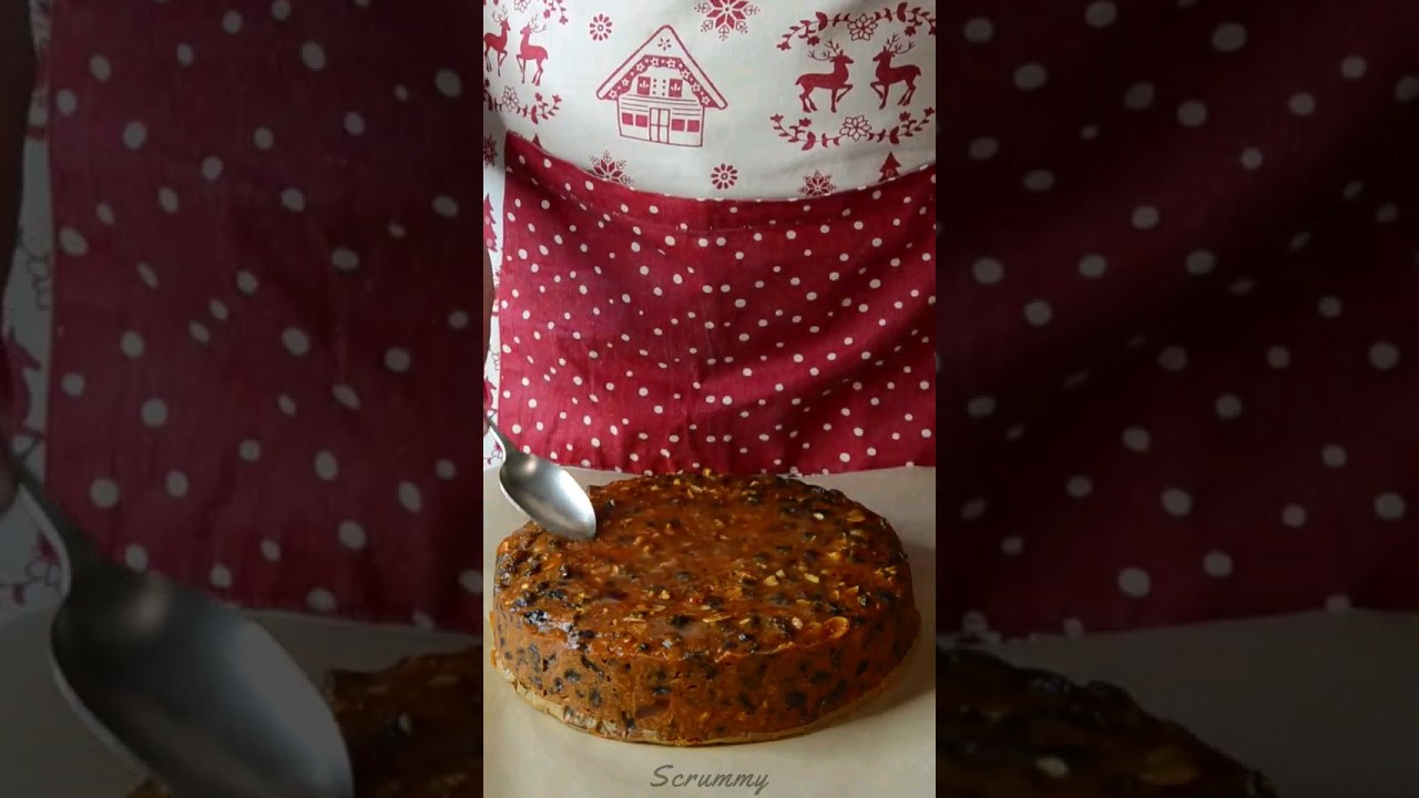 Christmas Cake - Baking with Granny