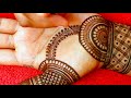 Very beautiful full hand bridal mehndi designsimple dulhan mehndimehandi new front and back hand