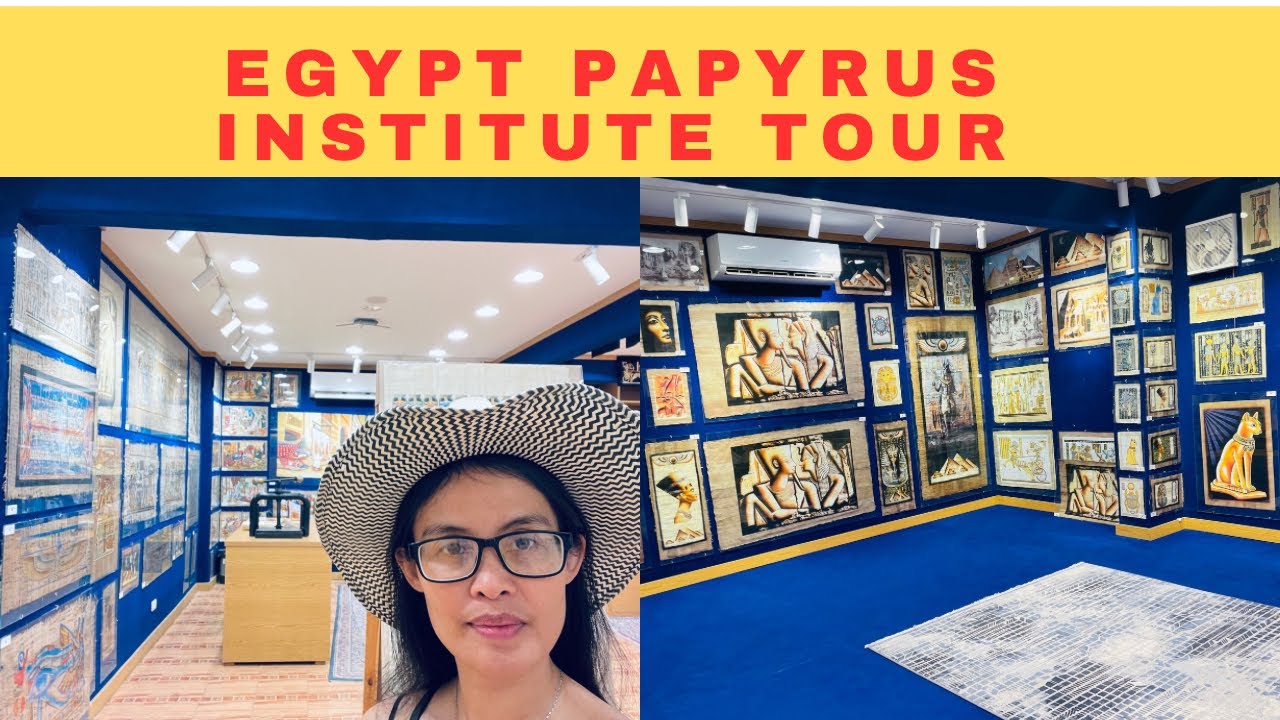 Egypt Papyrus Institute Tour in Cairo Egypt First paper and it was used ...