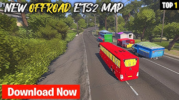 OffRoad VILLAGE MAP MOD For Bus Simulator Indonesia Bussid V3.7