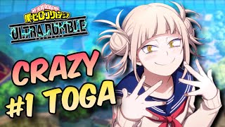 🔪 I Played With The #1 Toga In The World | MY HERO ULTRA RUMBLE