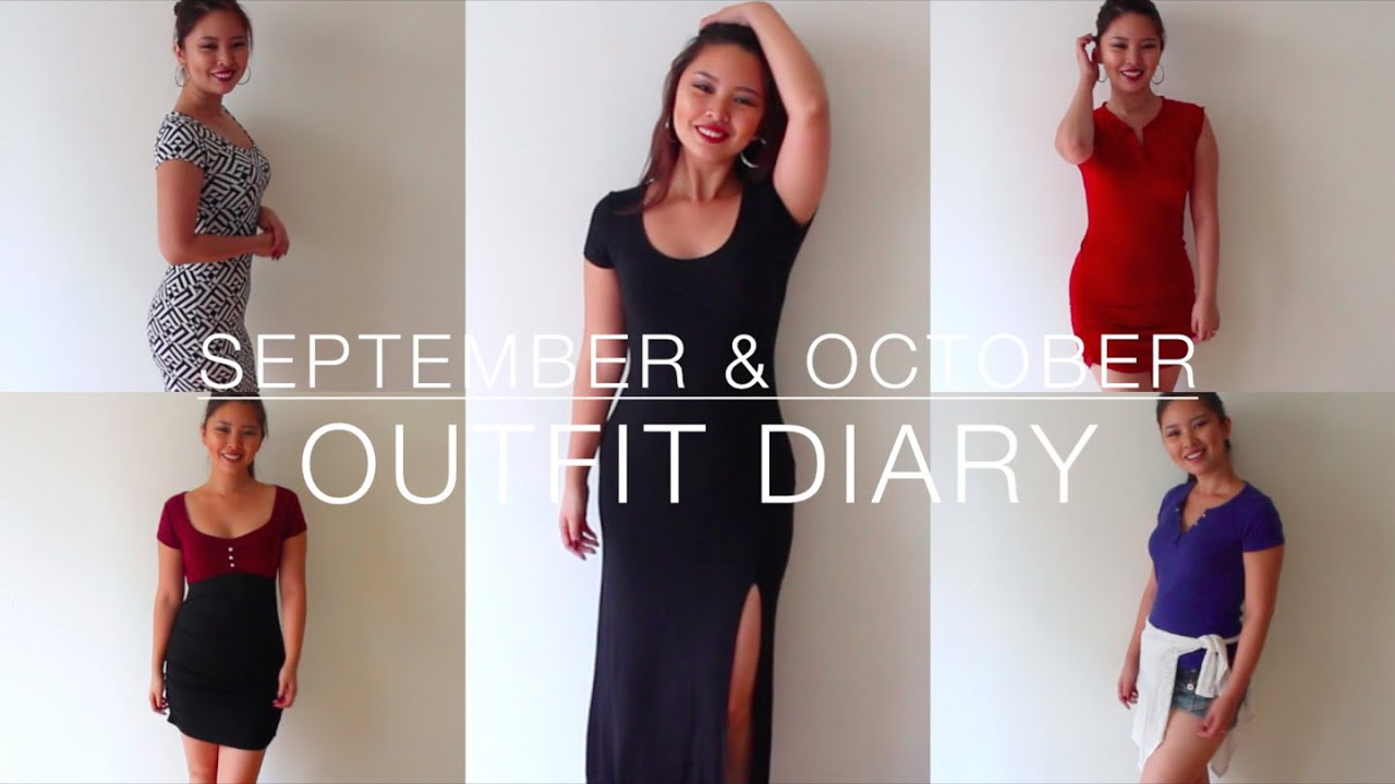 September & October Outfit Diary | Summer Lookbook 2015