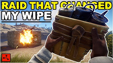 Rust - This SOLO RAID CHANGED MY WIPE For The BETTER!! (Rust Solo Survival)