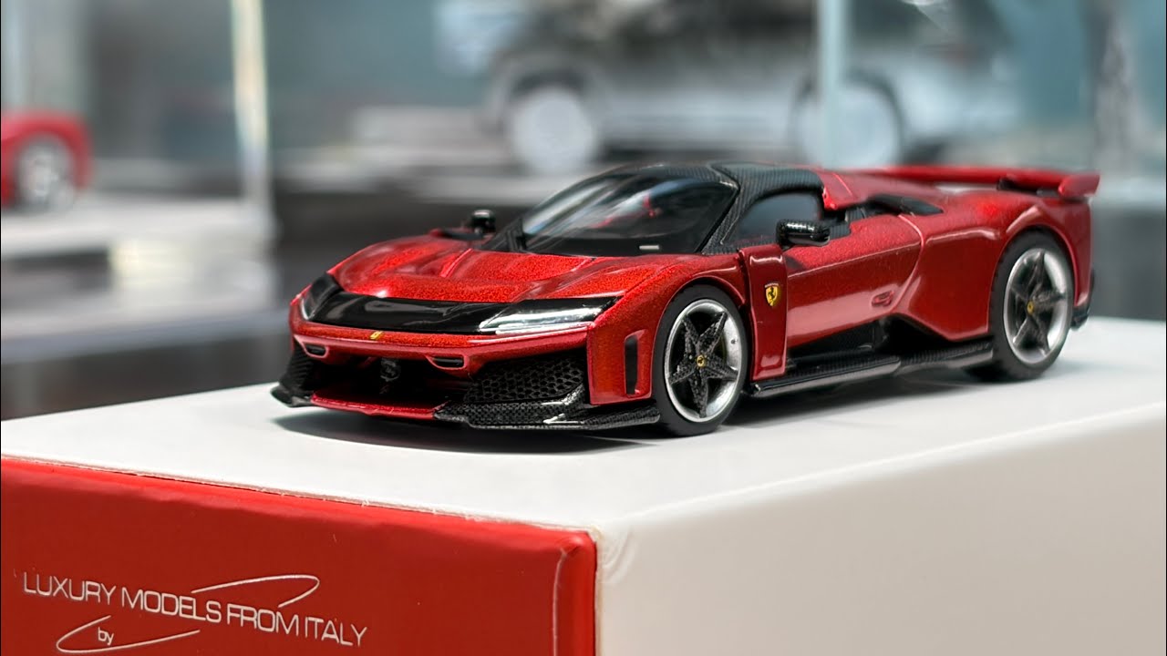 BBR x AR BOX 1:64 Ferrari F80 Rosso Supercar | Unboxing and