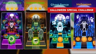 Rolling Sky All Halloween Theme Levels - Midnight Carnival,Halloween Escape etc. | SHA