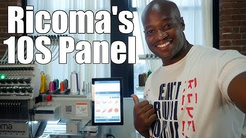 Ricoma 10s Android touch panel walk threw