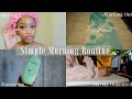 SIMPLE AND MINIMAL MORNING ROUTINE FOR A PRODUCTIVE DAY | SKINCARE, WORK OUT, ORAL HYGIENE, &amp; MORE