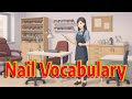 🎨 20 Nail Vocabulary Words You Must Know | English for Nail Technicians #englishforbeginners