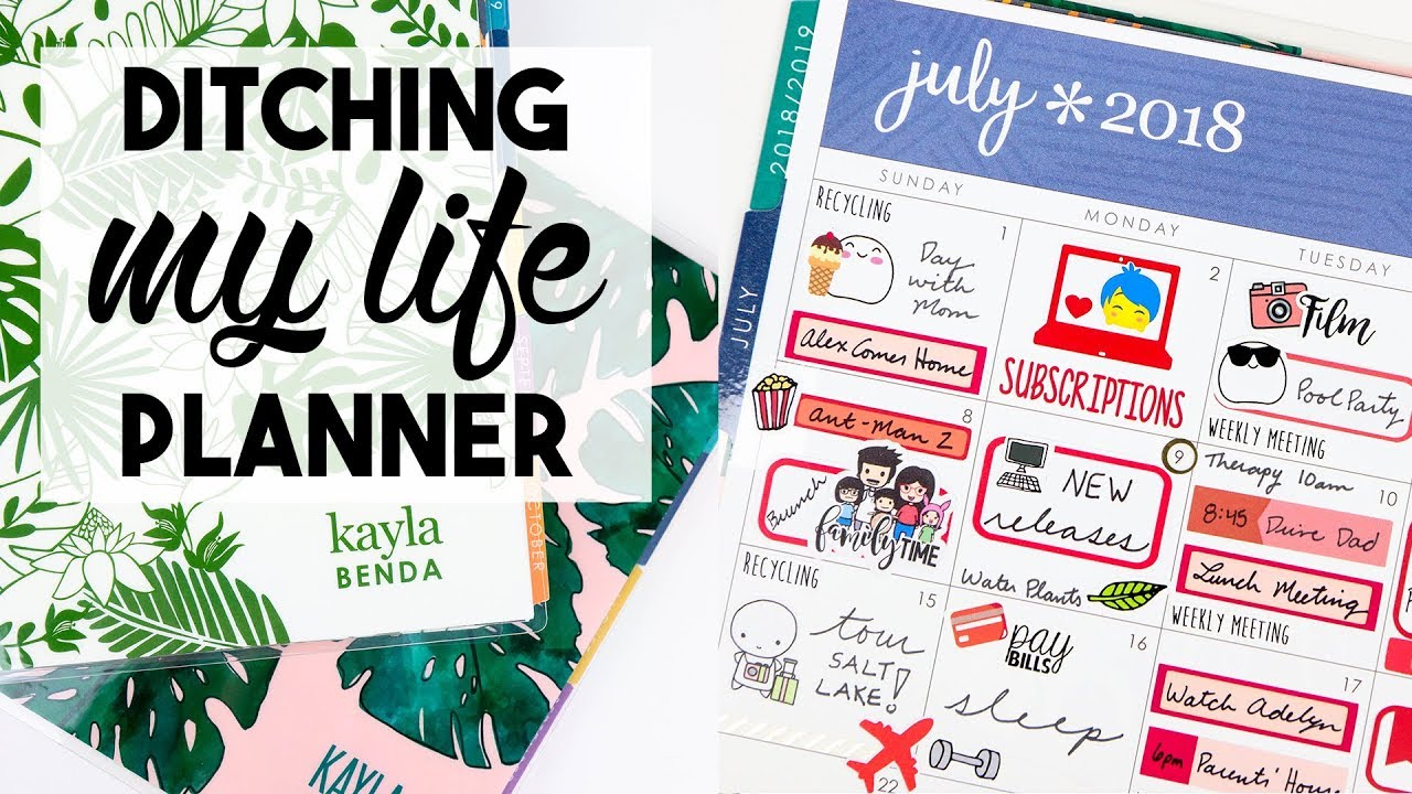 Ditching My Erin Condren Life Planner | Planner Crisis!!!