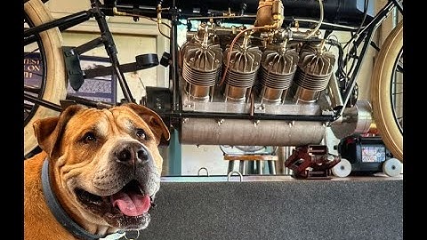 Ultimate garage built V8 motorcycle - Worlds fastest motorcycle 1907 edition part 2