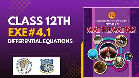 Exercise 4.1 Class 12 maths || NBF New Book 2025 || ex 4.1 Class 12 maths NBF