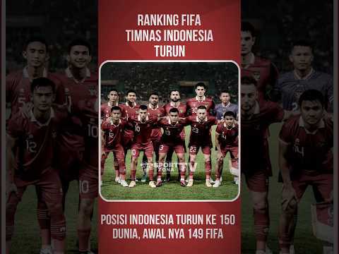 Ranking FIFA Indonesia Turun Pasca ditahan Imbang Palestina #timnasindonesia #fifa #fifamatchday