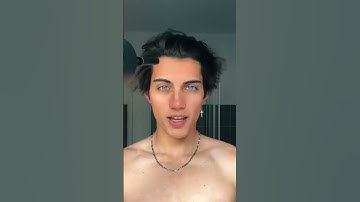 90’s Middle part tutorial #glowup #attractive #glowuptips #hairstyle #middlepart