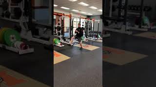 Backpack Walking Lunge