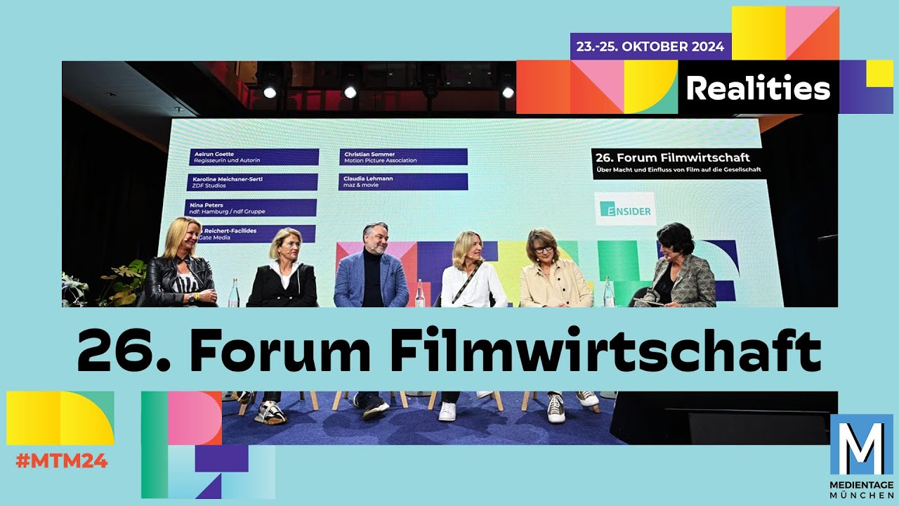 26  Forum Filmwirtschaft: Über Macht und Einfluss von Film auf die Gesellschaft | 