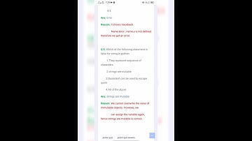 python programming prutor quiz-6/100% correct