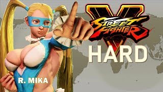 Street Fighter V - R. Mika Arcade Mode (HARD)