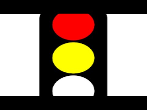 How to draw traffic signal | Draw and colour traffic signal|| Easy