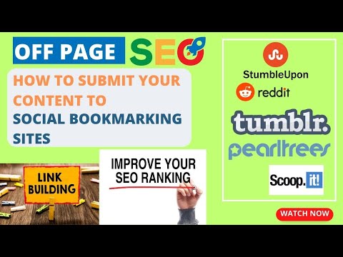 Social Bookmarking Backlinks