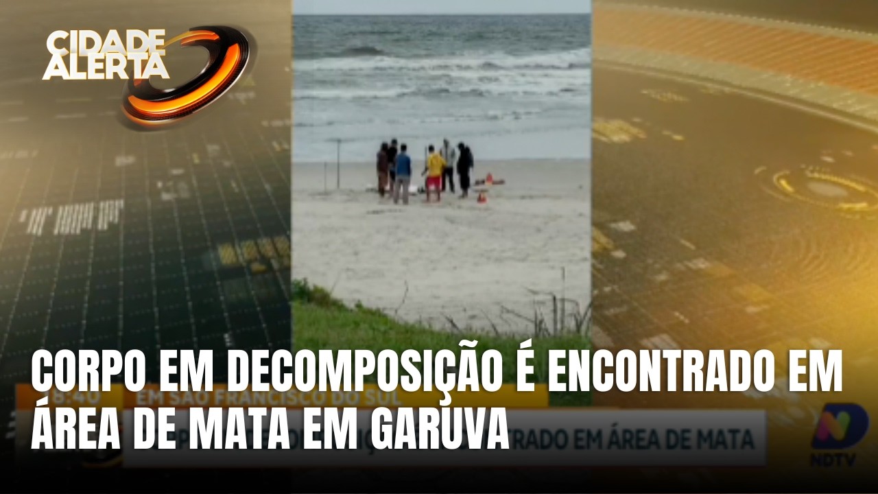 Corpo em avançado estado de decomposição é achado em Garuva