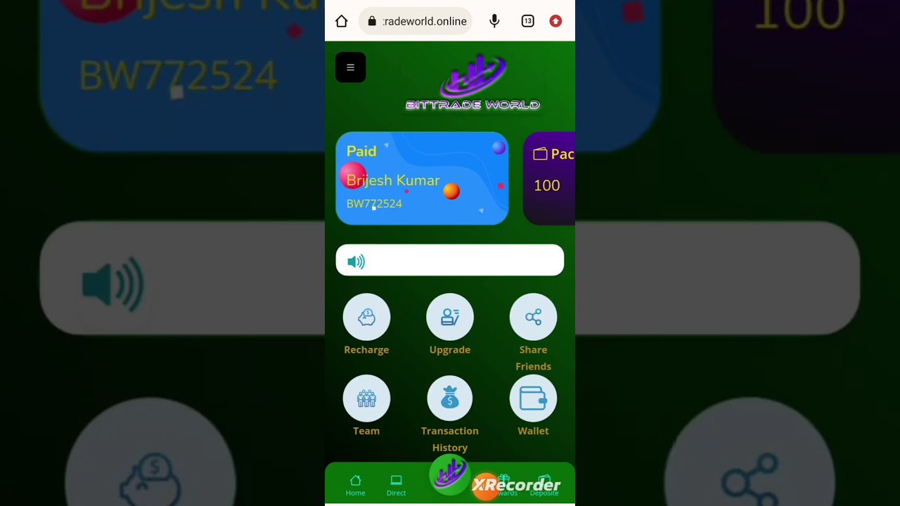 BIT TRADE WORLD। Scam कर गया